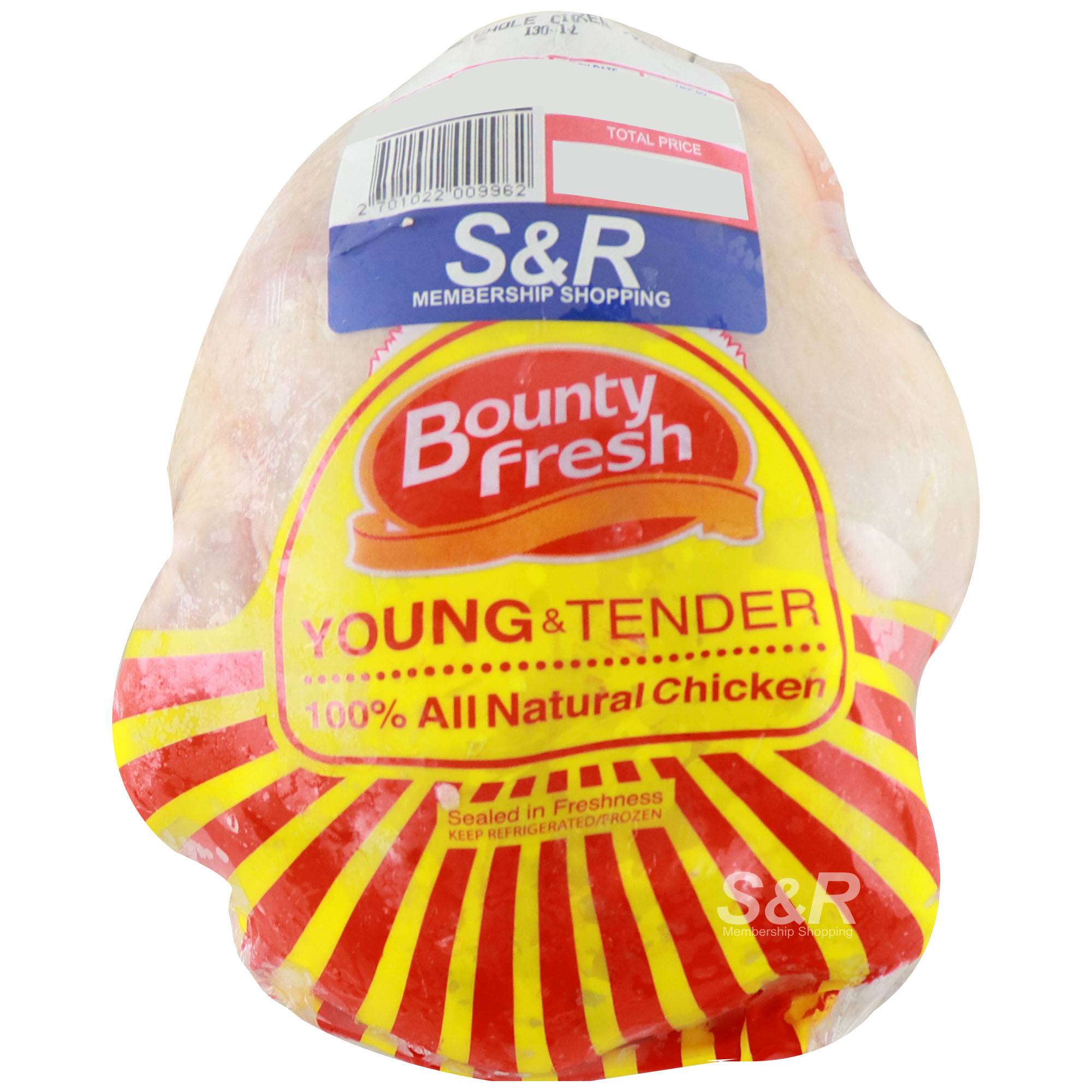 Bounty Fresh Whole young and Tender Chicken approx. 1.5kg